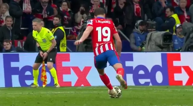 Julián Álvarez le anotó a Real Madrid en tanda de penales, pero lo anularon.