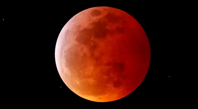 Así podrás ver la Luna de Sangre y el eclipse lunar total EN VIVO