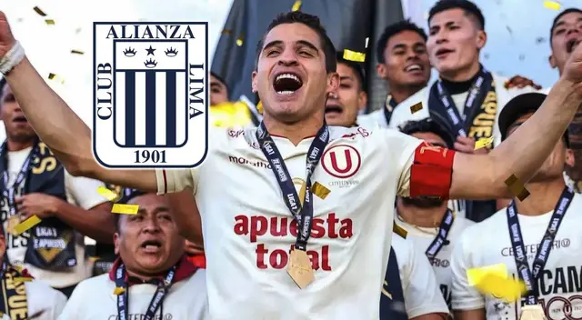 Campeón con Universitario feliz por Alianza Lima.