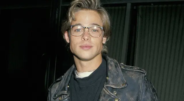 La apariencia de Brad Pitt si fuera parte de un anime, según la IA.