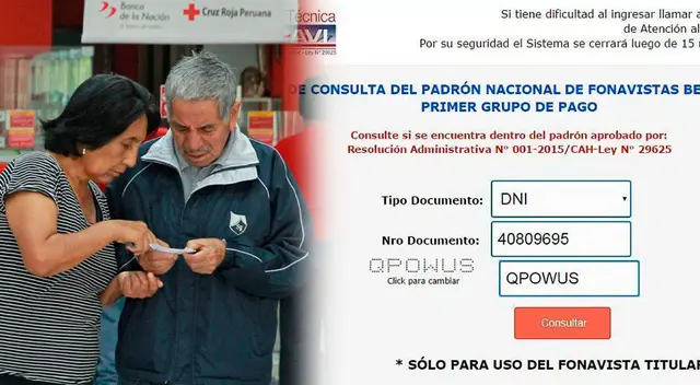 Devolución Fonavi se realizará en el mes de marzo 2025