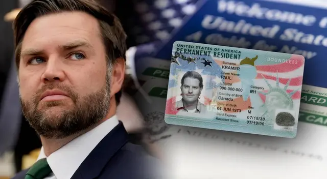JD Vance reabre el debate sobre las tarjetas de residencia en EE. UU.