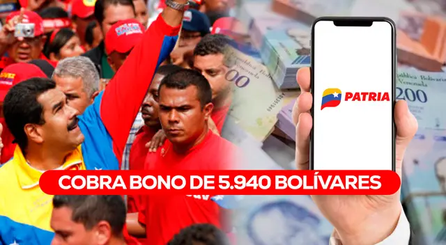 Los trabajadores públicos acceden al pago del Bono Patria de 5.940 bolívares. Los trabajadores públicos acceden al pago del Bono Patria de 5.940 bolívares.