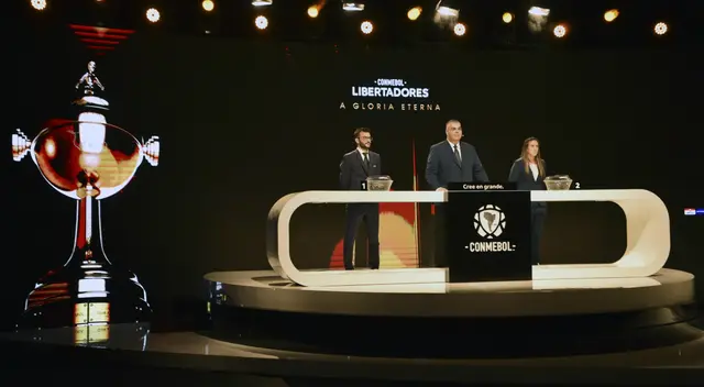 Este lunes se realizará el sorteo de la Copa Libertadores 2025 con Universitario, Alianza Lima y Cristal.