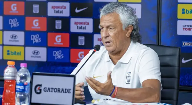 Néstor Gorosito en su presentación con Alianza Lima