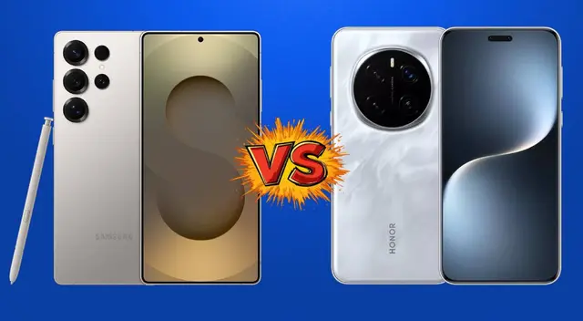 Conoce las diferencias y similtudes entre el Galaxy S25 Ultra de Samsung y el Honor Magic 7 Pro.