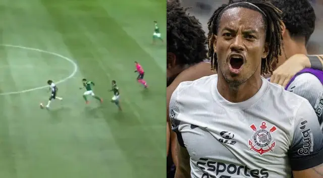 André Carrillo sigue llamando la atención de los hinchas de Corinthians. André Carrillo sigue llamando la atención de los hinchas de Corinthians.