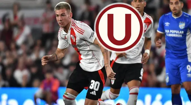 Hinchas de River Plate lamentan jugar contra Universitario.