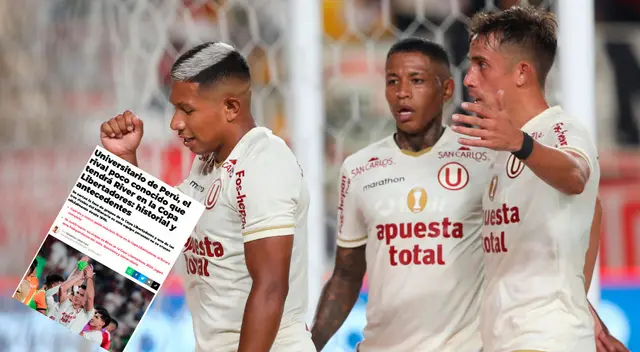 Medio argentino dejó polémico calificativo a Universitario