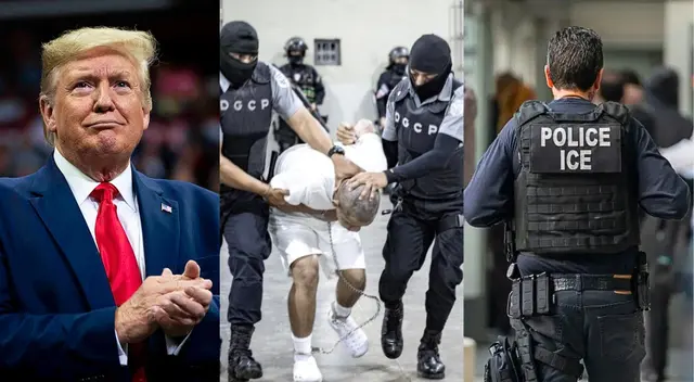 Trump traslada a supuestos criminales relacionados con el Tren de Aragua a El Salvador pese a prohibición de deportaciones.