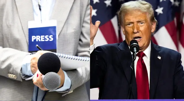 Donald Trump critica la prensa norteamericana, argumentando que presentan información falsa de él.