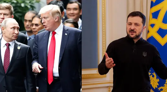 Putin y Trump acuerdan un alto al fuego y confirman la necesidad de que la paz sea duradera. Putin y Trump acuerdan un alto al fuego y confirman la necesidad de que la paz sea duradera.