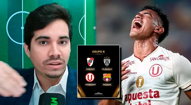 Periodista ecuatoriano dio su apreciación del grupo de Universitario en la Copa Libertadores 2025. Periodista ecuatoriano dio su apreciación del grupo de Universitario en la Copa Libertadores 2025.