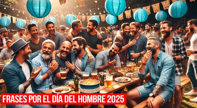 Frases por el día del hombre 2025. Frases por el día del hombre 2025.