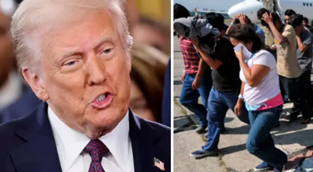 Donald Trump advierte a inmigrantes que todavía no se autodeportan.