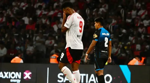 Miguel Borja, goleador de River Plate, atraviesa un mal momento futbolístico