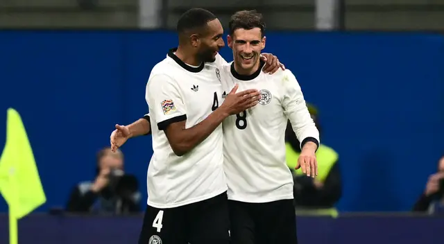 Leon Goretzka anotó el segundo tanto de Alemania ante Italia Leon Goretzka anotó el segundo tanto de Alemania ante Italia