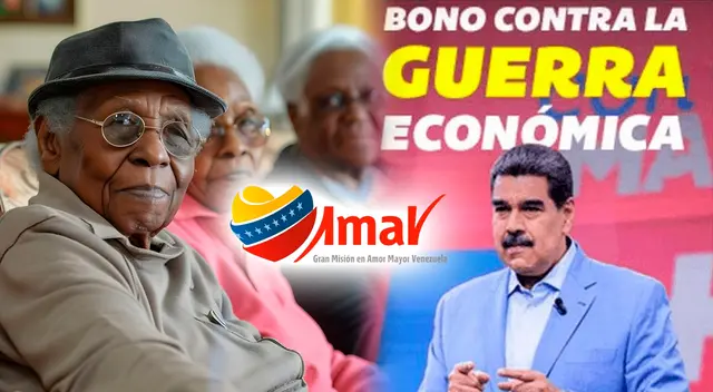Los usuarios de 100% Amor Mayor pueden acceder al Bono de Guerra Económica.
