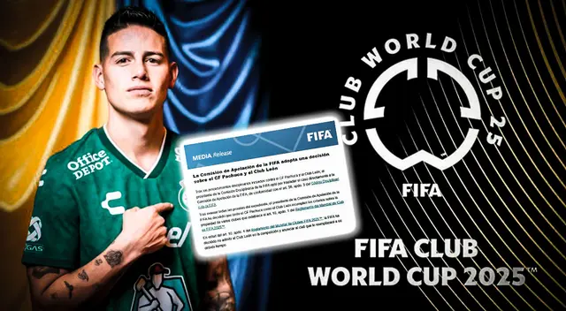 León de James Rodríguez quedó fuera del Mundial de Clubes 2025.