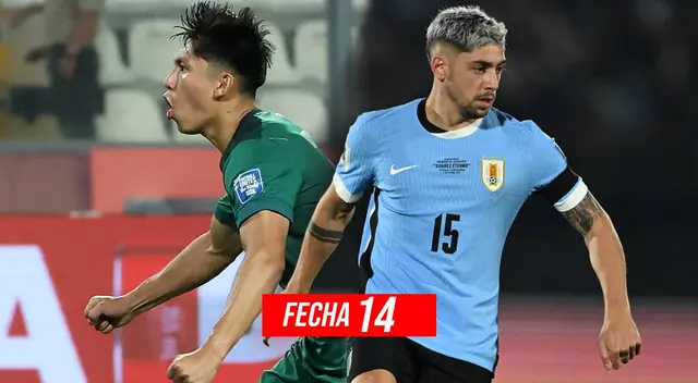 Bolivia y Uruguay se enfrentan en la fecha 14 de las Eliminatorias 2026 Bolivia y Uruguay se enfrentan en la fecha 14 de las Eliminatorias 2026