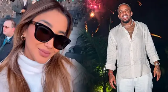 Jefferson Farfán se muestra más enamorado que nunca de Xiomy Kanashiro Jefferson Farfán se muestra más enamorado que nunca de Xiomy Kanashiro