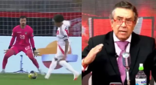 Guillermo Viscarra no pudo ante Paolo Guerrero en partido por Eliminatorias.