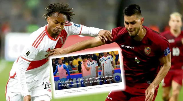 Prensa de Venezuela ya palpita la llegada de Perú para partido de Eliminatorias.
