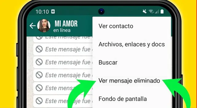 Con este truco podrás recuperar los mensajes eliminados del chat de WhatsApp. Con este truco podrás recuperar los mensajes eliminados del chat de WhatsApp.