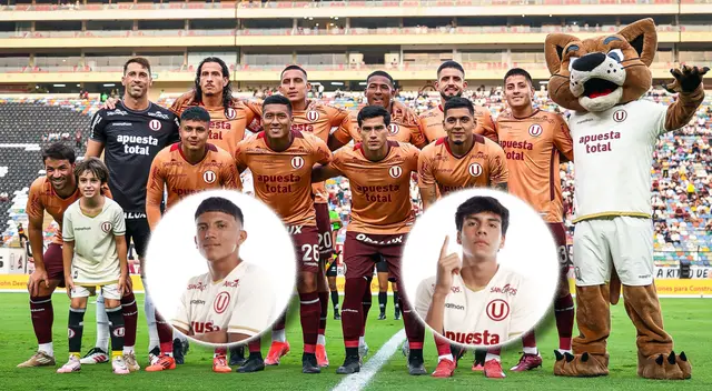 Dos promesas de la cantera de Universitario debutaron en el primer equipo ante El Nacional.