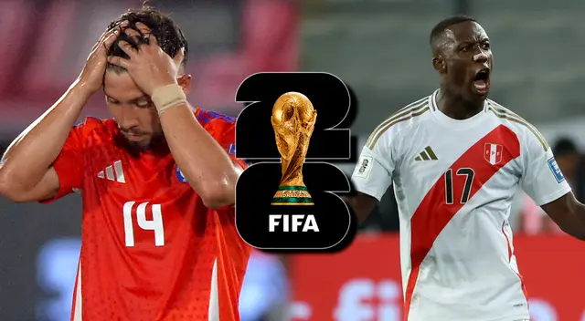 Chile recibió una dura noticia a poco de su partido por Eliminatorias 2026 que beneficiaría a Perú