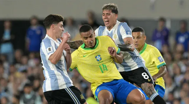 Argentina se enfrentó a Brasil por la jornada 14 de las Eliminatorias 2026.