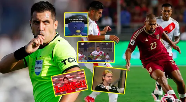Revisa los mejores memes que dejó la amarga derrota de la selección peruana ante Venezuela y con arbitraje chileno. Revisa los mejores memes que dejó la amarga derrota de la selección peruana ante Venezuela y con arbitraje chileno.