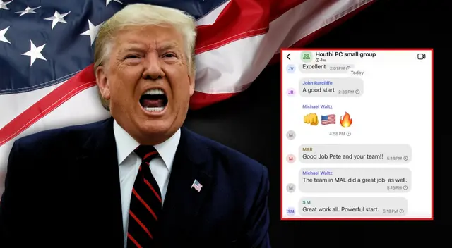Funcionario de Trump asume la responsabilidad por crear el grupo donde los planes de guerra fueron discutidos.