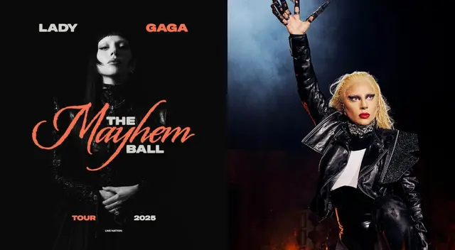 Lady Gaga anuncia su gira 'Mayhem Ball Tour'.