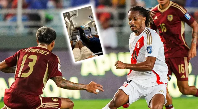 André Carrillo viajó con jugador de Venezuela post partido de Eliminatorias. André Carrillo viajó con jugador de Venezuela post partido de Eliminatorias.