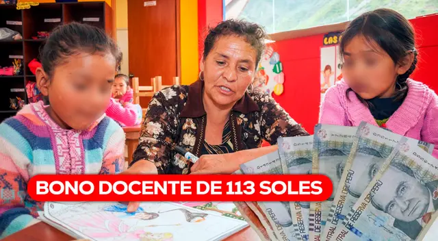 Minedu autorizó la entrega de este bono extraordinario de s/113 en marzo 2025.