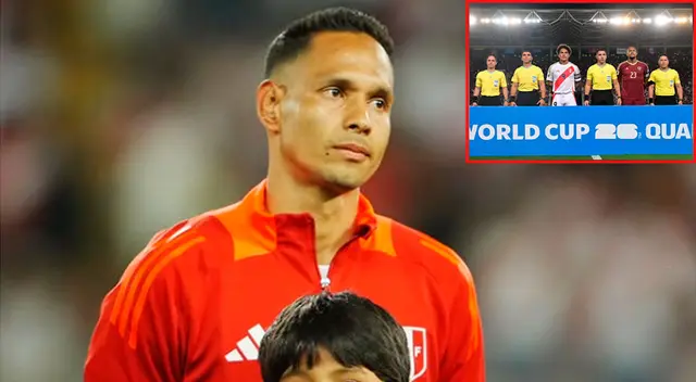 Renzo Garcés estuvo como titular en la derrota de Perú ante Venezuela por las Eliminatorias 2026.