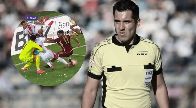 La jugada del penal de Zambrano a Martinez