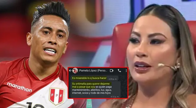 Pamela López y Christian Cueva en nueva polémica.