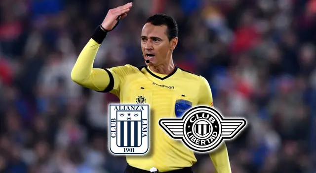 El partido entre Alianza Lima vs Libertad por Copa Libertadores 2025 será arbitrado por un juez colombiano.