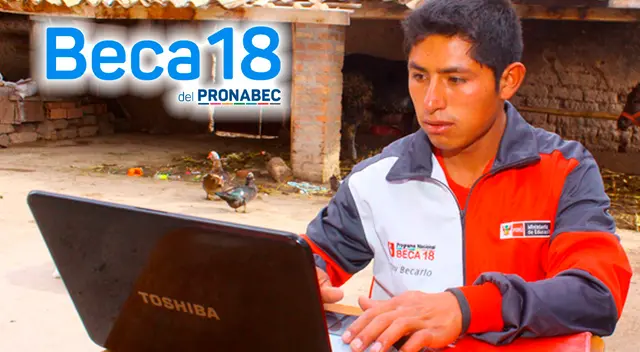 Beca 18-2025 convocatoria, segundo momento.