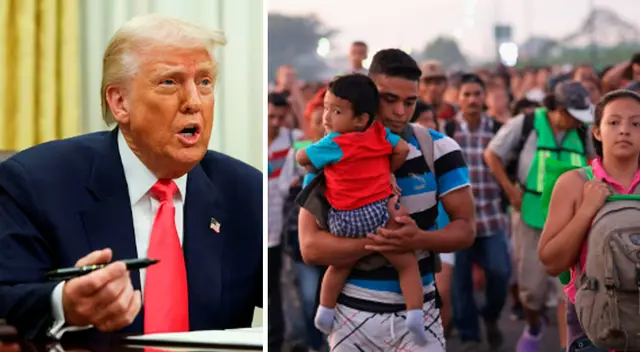 Este grupo de personas expresan su miedo tras duras medidas de Trump. Este grupo de personas expresan su miedo tras duras medidas de Trump.