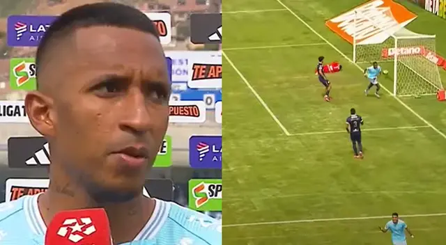 Jhonny Vidales se pronunció tras anotarle a Alianza Lima en Tarma.