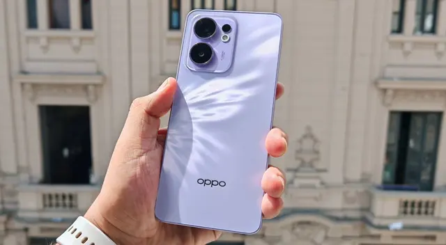 Este es el Oppo Reno 13F 5g, el gama media que supera al Galaxy A56 con su inteligencia artificial y potencia gamer.