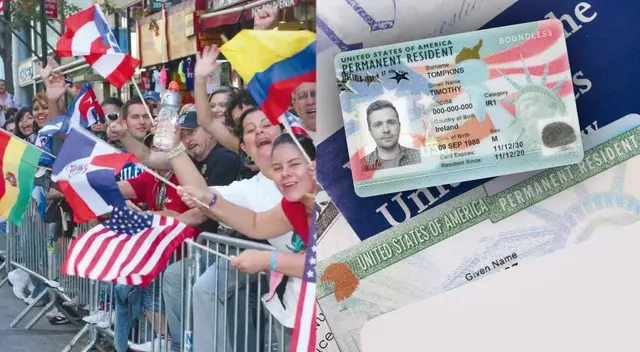 Los latinos con Green Card provienen mayormente de países con alta migración a EE. UU. Los latinos con Green Card provienen mayormente de países con alta migración a EE. UU.