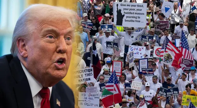 Inmigrantes y activistas pidieron justicia y el fin de las deportaciones.