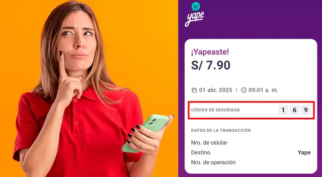 Conoce más detalles del nuevo código de seguridad de Yape.