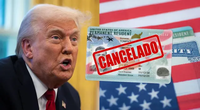 Donald Trump restringe el acceso a la Green Card para inmigrantes de cuatro naciones.