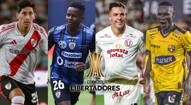 Tabla de posiciones del Grupo B, que integran River, IDV, Universitario y Barcelona SC