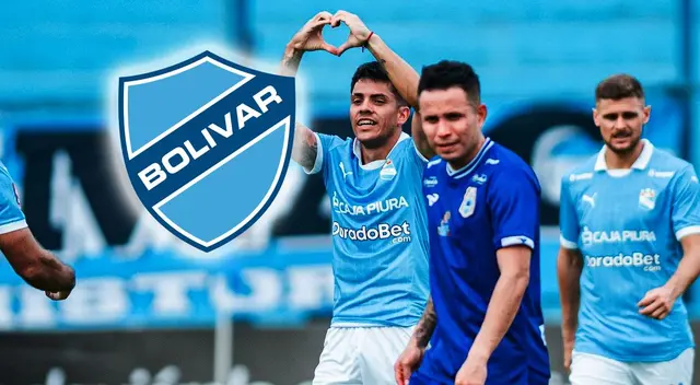 Bolívar y una noticia que alegra a Sporting Cristal.